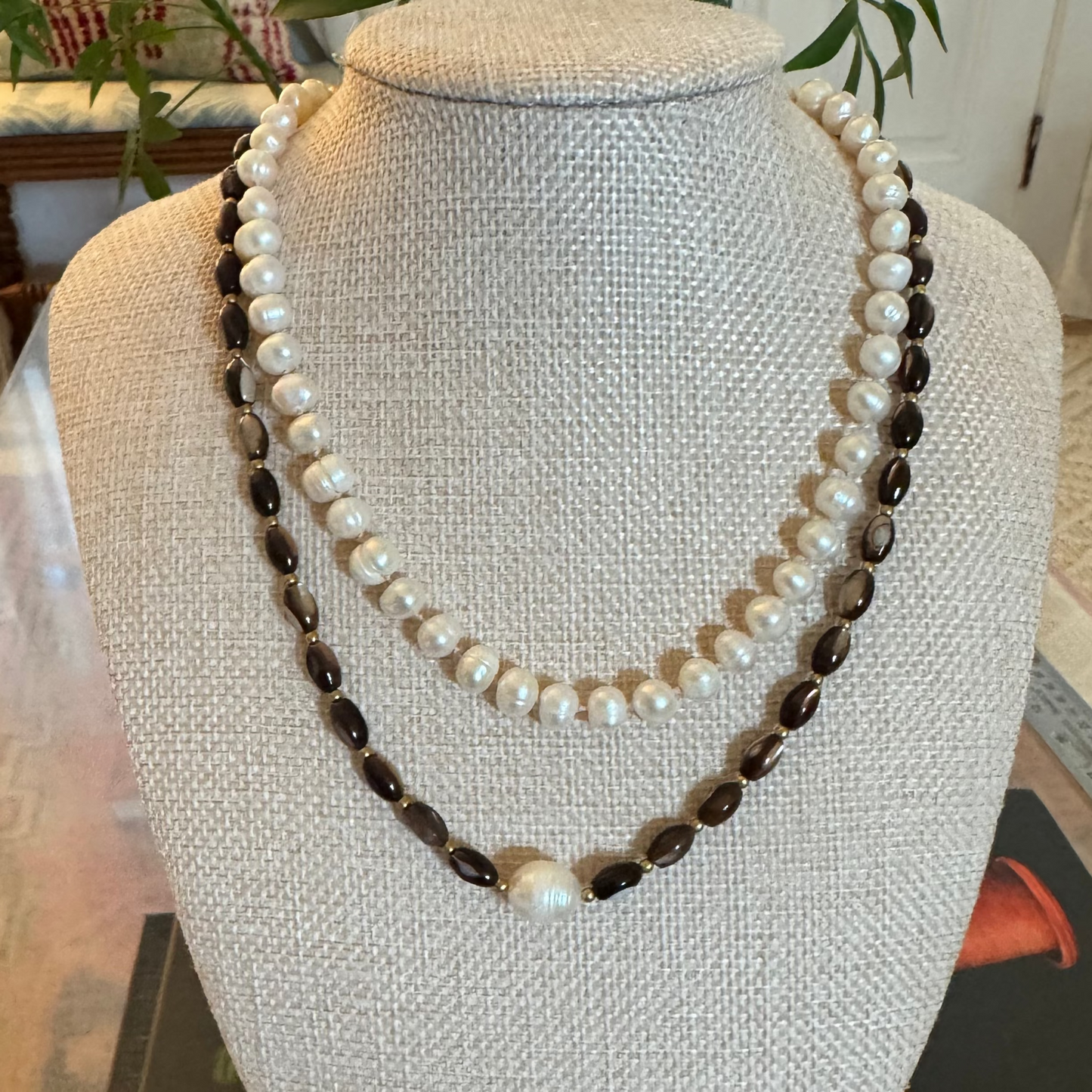 Freshwater Pearl Necklace, Natural Pearl