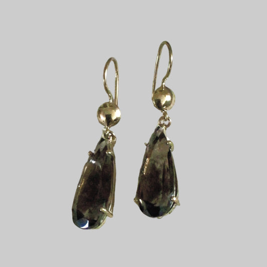 Smoky Quartz Earrings image 0