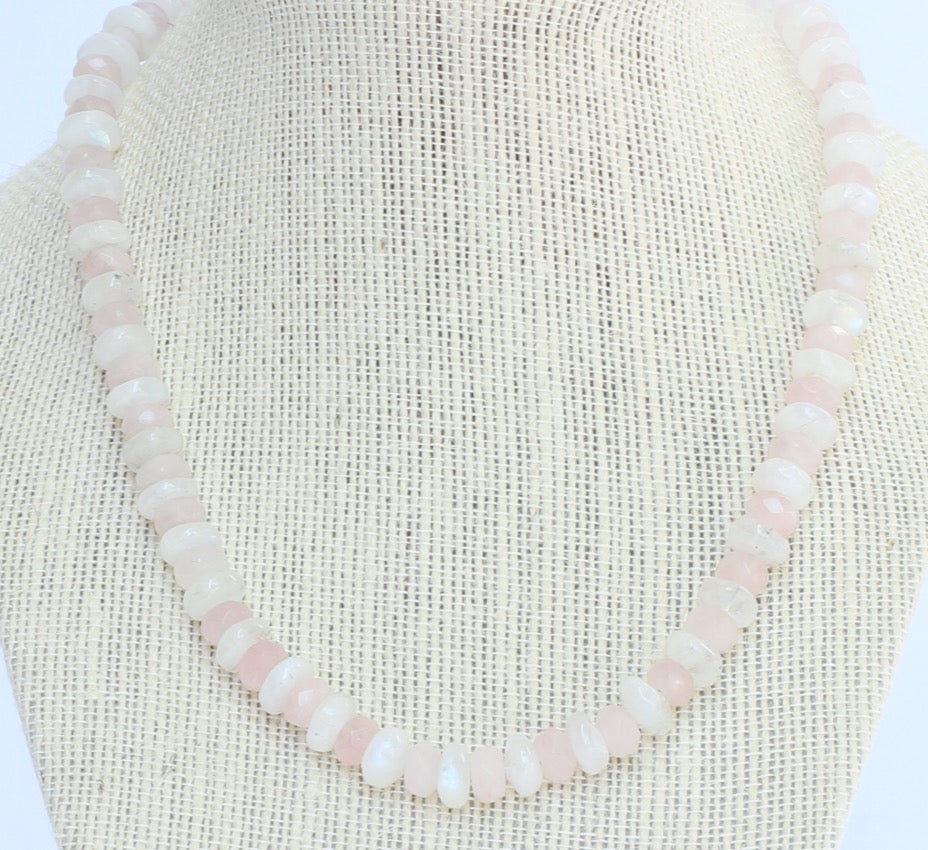 ROSE QUARTZ and MOONSTONE image 1