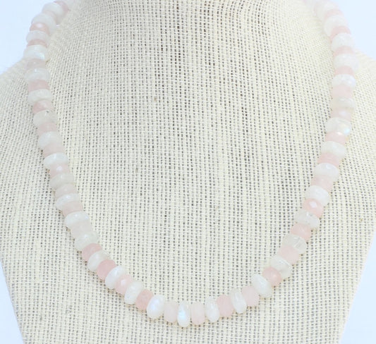 ROSE QUARTZ and MOONSTONE image 1