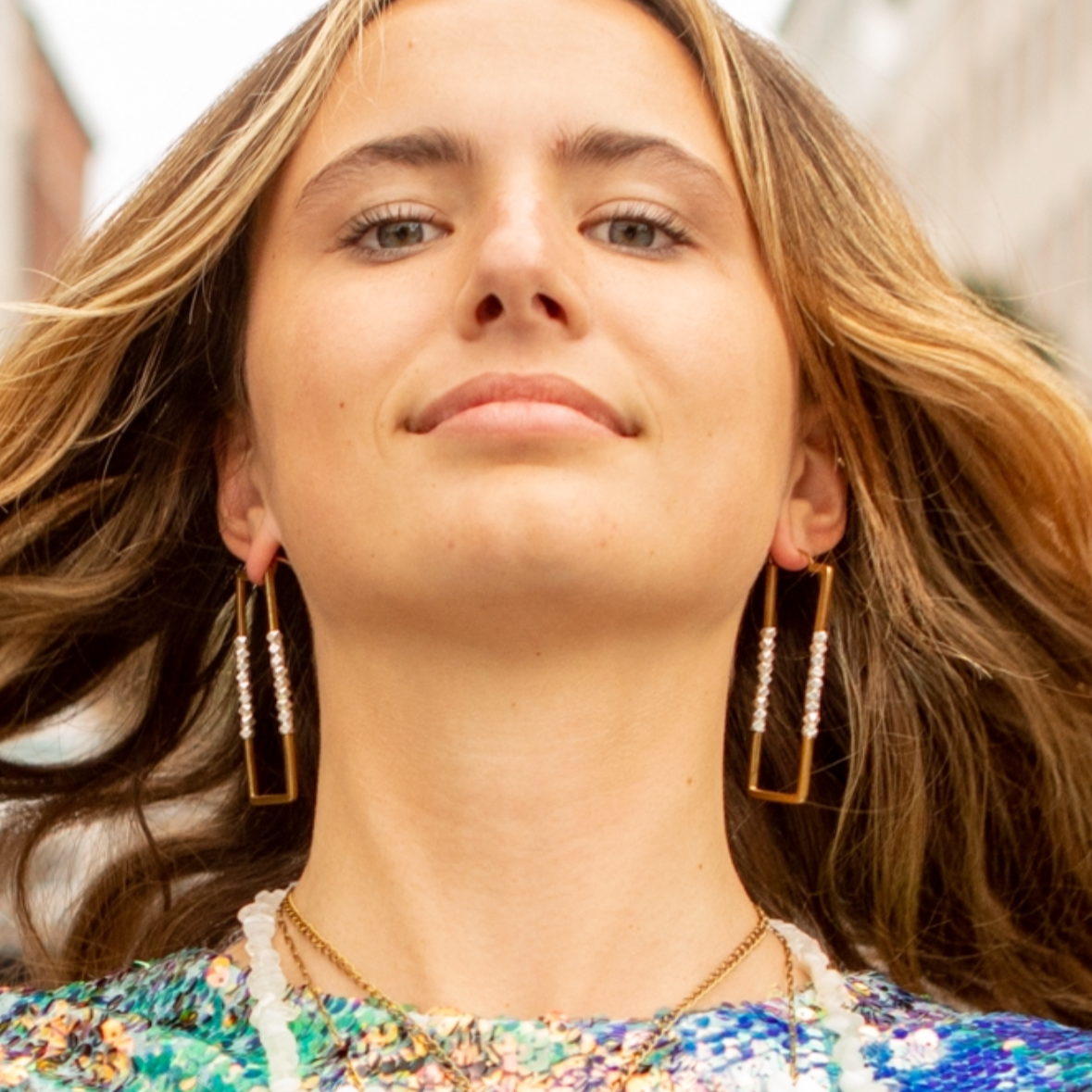 Rectangle hoops  image 2